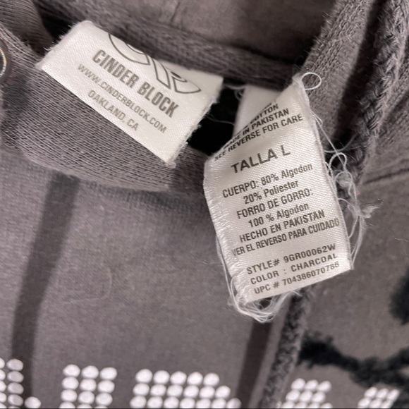 Vintage Greenday Gray Long Sleeve Sweatshirt Size Large - Picture 10 of 10